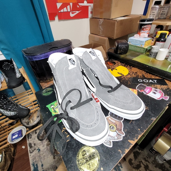 Vans old school Sk8 high mens size 9 - Picture 5 of 9